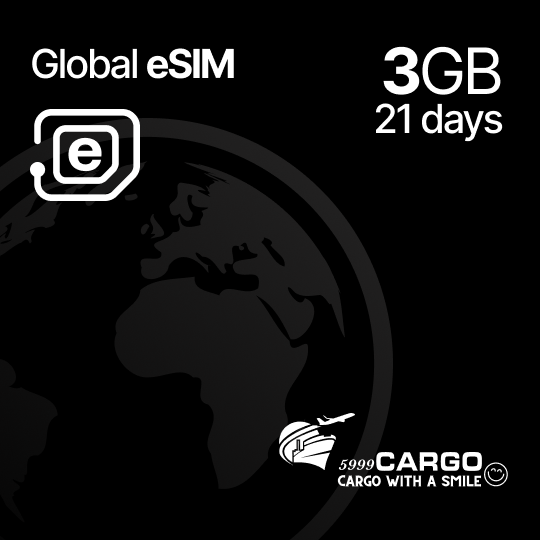 Global eSIM Card 3GB image
